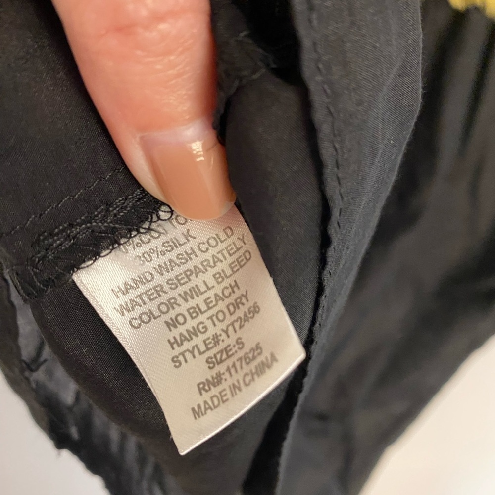 Karlie black blouse size‎ small - Picture 5 of 5
